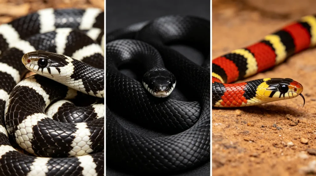 best pet snakes for beginners different kingsnake species real photo