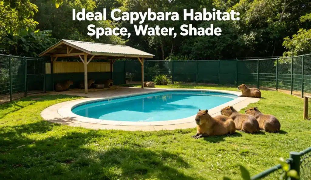 Ideal Capybara Habitat
