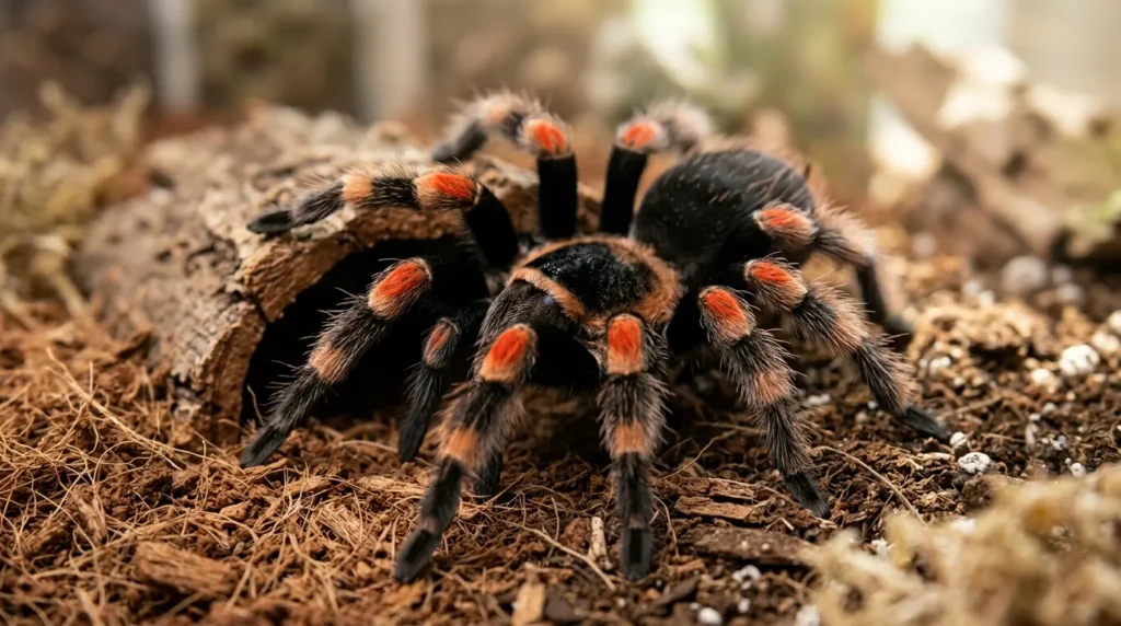 Mexican Redknee Tarantula humidity temperature 24 hour tank chart