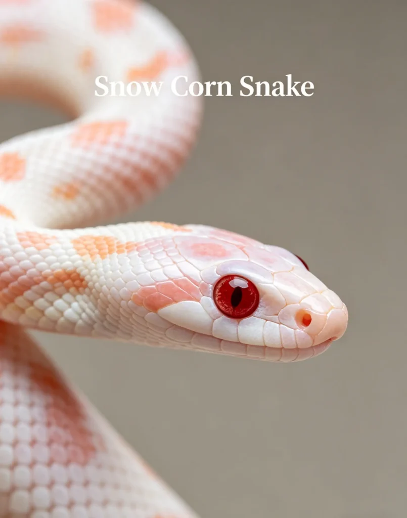 Corn Snake Morphs Comparison 2026 - Normal Albino Snow Butter Color Chart