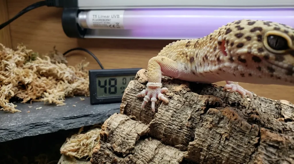 leopard gecko stuck shed care guide