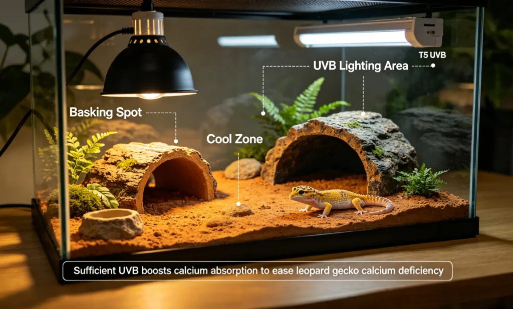 leopard gecko calcium deficiency soft stool food guide