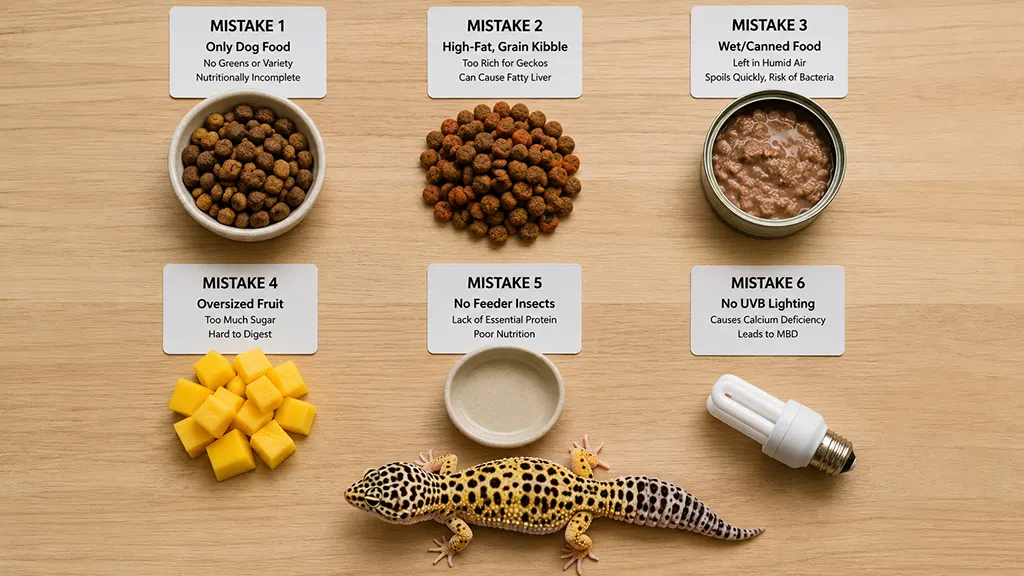 Can blue tongued skinks eat dog food six common feeding mistakes infographic for Eastern US keeper