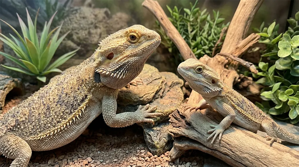 rankins dragon vs central bearded dragon tank size comparison for inland empire reptile owners